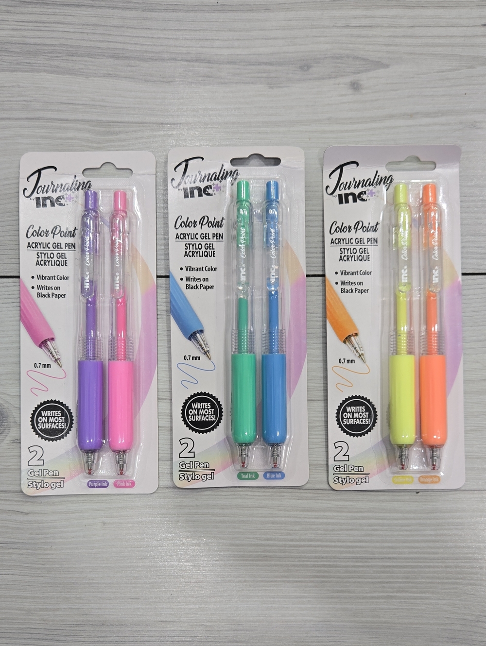Journaling INC Color Point Gel Pen